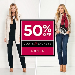 50% off COATS & JACKETS - Mount Sheridan Plaza Shopping Centre Cairns