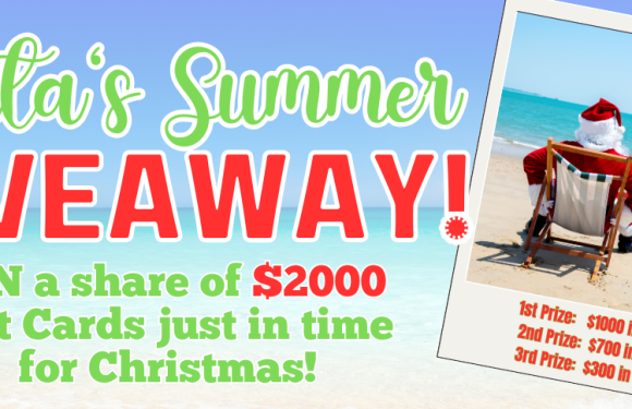 Santa’s Summer Giveaway