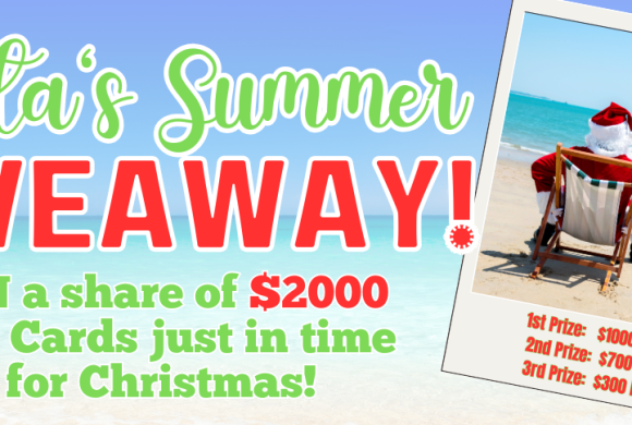 Santa’s Summer Giveaway Santa’s Summer Giveaway